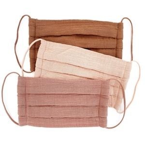 Face Masks 100 cotton +Muslin+Travel+Breathable